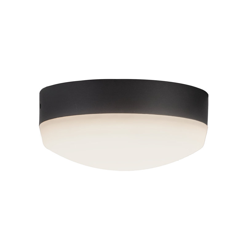 Hugo 5.63'' 1 - Light LED Bowl Ceiling Fan Light Kit, Matte Black