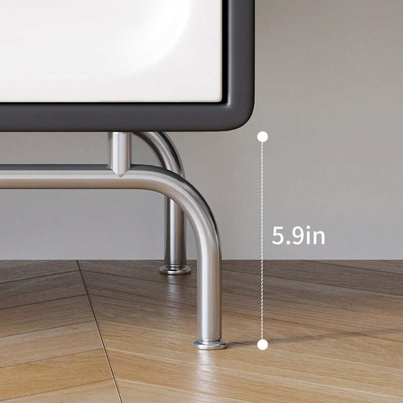 Table basse à 4 pieds avec rangement