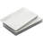 Furmaware 9.7" Rectangle White Ceramic Serving Plates
