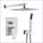 12-Inch Wall Mounted Rain Shower System-125774600