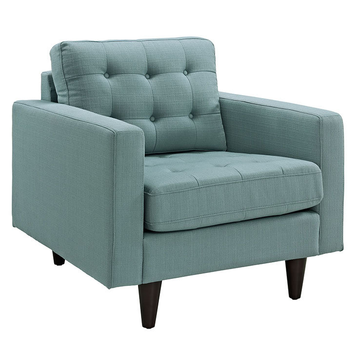 Ensemble de canapé et fauteuils en cuir Empress