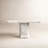 Garey Argos Console Table-Sand Marble