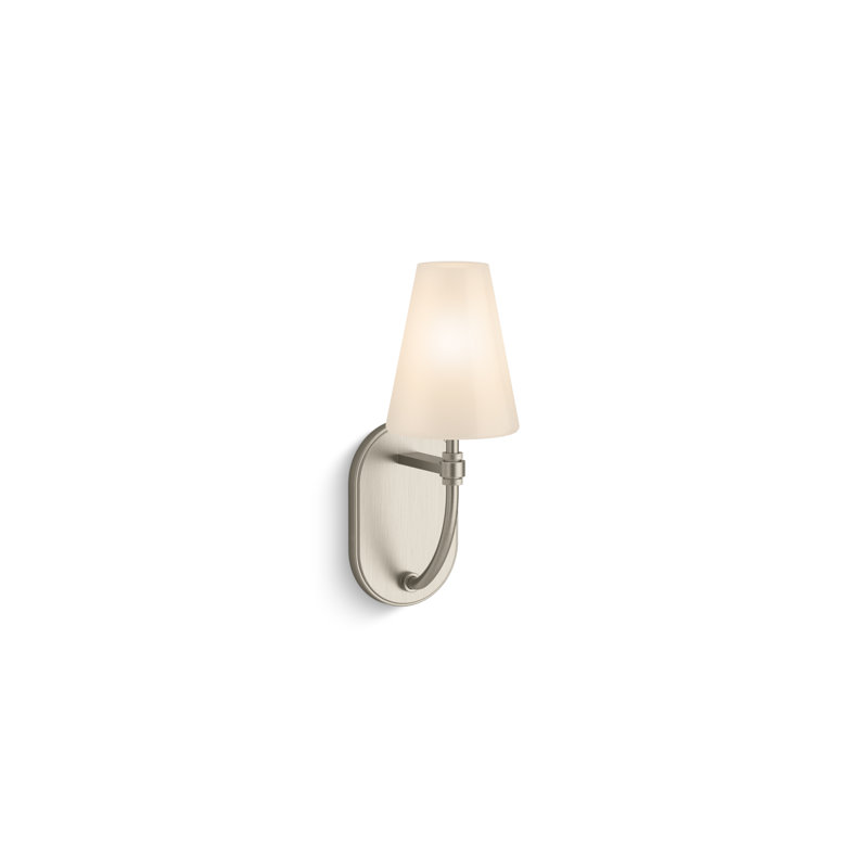 Kernen By Studio McGee One-Light Sconce, Brushed Nickel