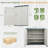 Outdoor Resin Slant Roof Storage Shed With Double Doors-108298402