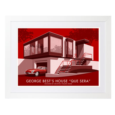 George Bests House by Stephen Millership - Print