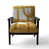 Gold/White Polyester Blend