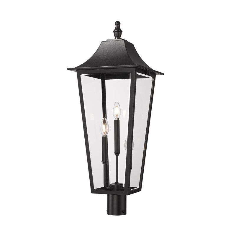 Luminaire d'extérieur 3 lumières Barling, H 31,5 po x l 12 po x P 12 po