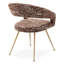 Dining Chair Bravo Boucle Sonata Red