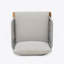Chaise d'extérieur, chaise de salle à manger avec structure en métal