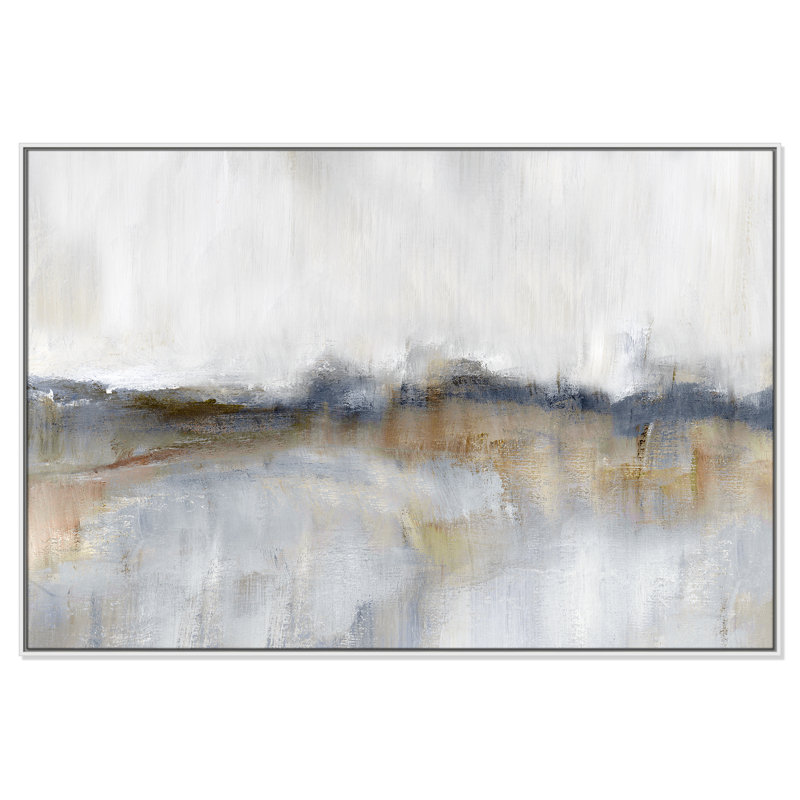 Autumnal Tide by Nan - Floater Frame Print on Canvas, White Framed, 41.5'' H x 61.5'' W x 2'' D