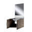 Meuble-lavabo simple 24 po X P 22 po P, comptoir en quartz et Miroir-1702575654-1702575656
