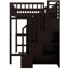 Jamesy Kids Full Loft Bed with Drawers-852834489