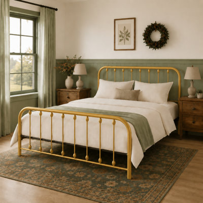 Keyesport Metal Platform Bed