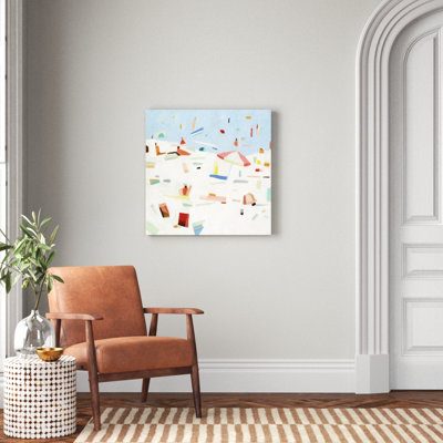 Summer Confetti IV - Wrapped Canvas Painting