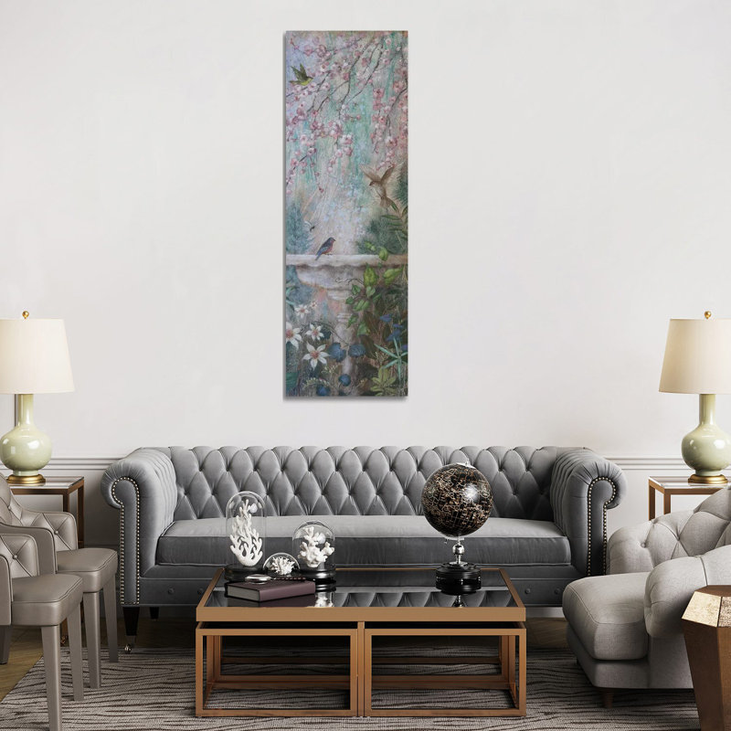 Magic Spring 1 Piece Wrapped Canvas Painting, 182.88 cm H x 60.96 cm W
