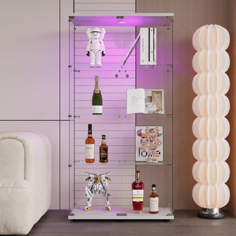 Display Cabinet, White