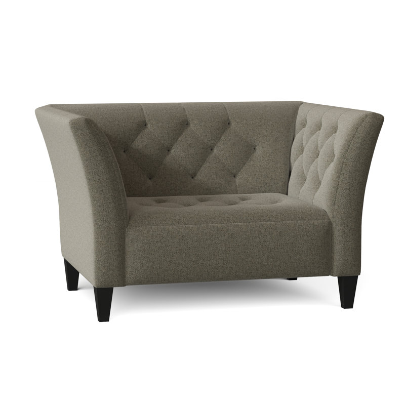 Carruth Upholstered Armchair, Vibe Ashen Chenille