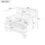 Chaise avec accoudoirs circulaires Mirod-1450180686