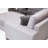 Modern Corner Sofa, Light Grey, 116.5 x 137.8 x 74.8 inches | Durable Beech Wood & Chipboard Frame, 100% Polyester Fabric | Soft Foam & Spring Seating, Includes 2 Cushions, Black Metal Legs | Stylish & Functional Living Room Furniture