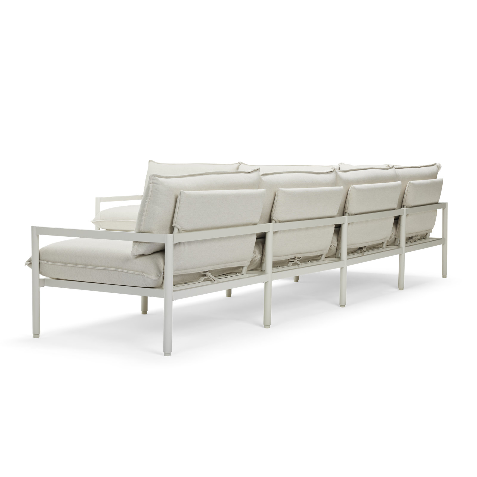 Terra 136" Sunbrella® Patio Sectional, Putty