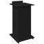 Lectern With Wheels & Drawer 55X55x107 Cm Engineered Wood-1692474011