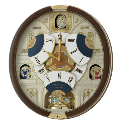 Seiko QXM371BRH MIM-Wall, Quartz, Brown