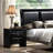Transitional Nightstand With Drawer-593425954