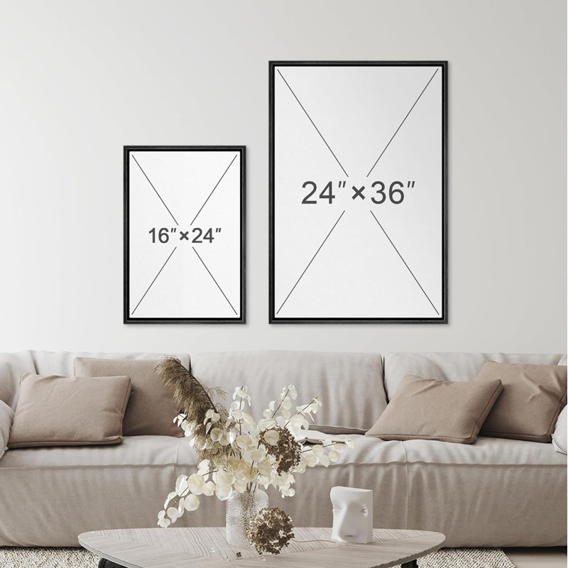 Man in the Arena' Speech - Floater Frame Textual Art on Canvas, Black, 36" H x 24" W x 1.5" D