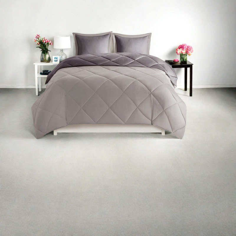 Reversible Comfort Bedding Sets, Polyester, Modern Style, Home Use