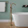 Trinsic Single Handle Floor Mounted Freestanding Tub Filler