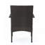 Fauteuil club d'extérieur en rotin d'osier-1624840696