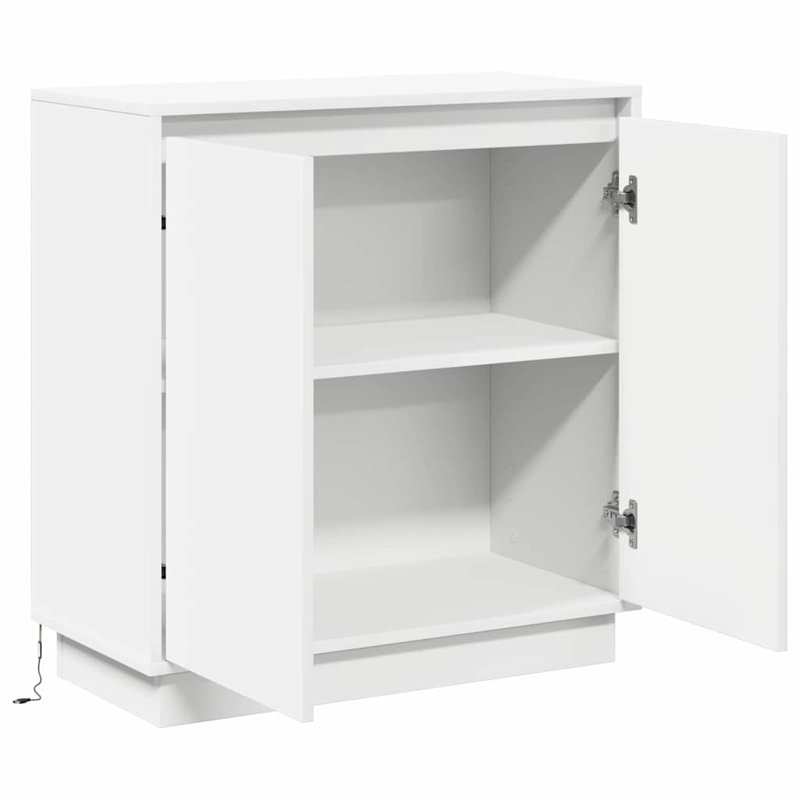  Sideboard 71 X 34.5 X 75 Cm Engineered Wood, White