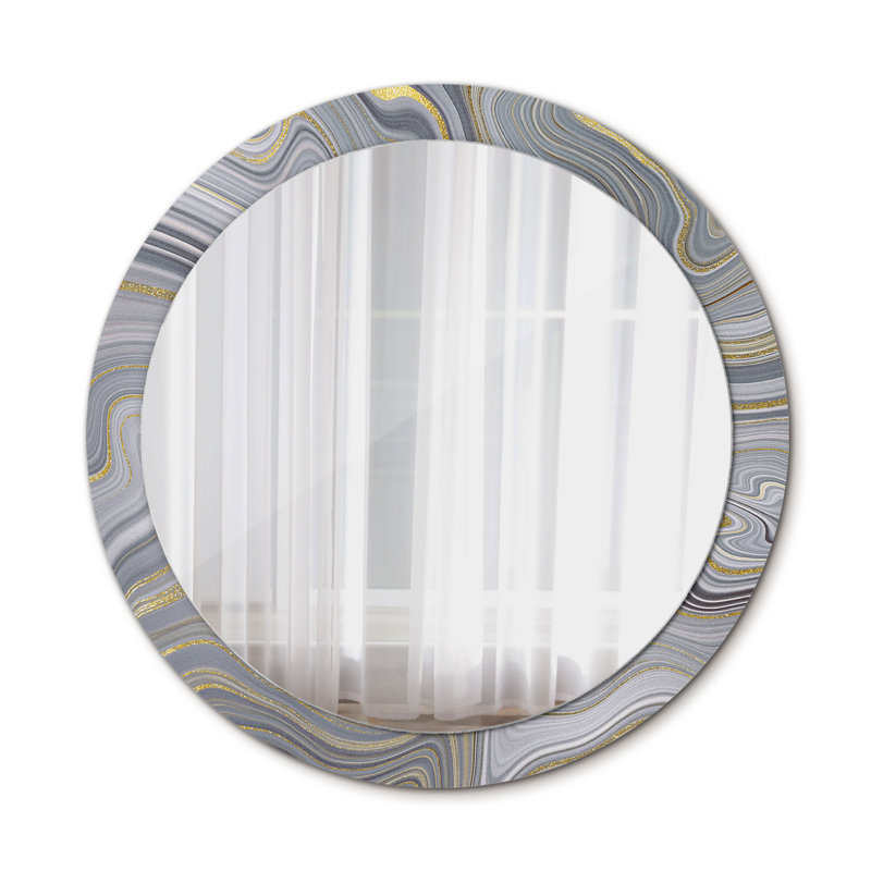 Huldar Glass Flat Wall Mirror