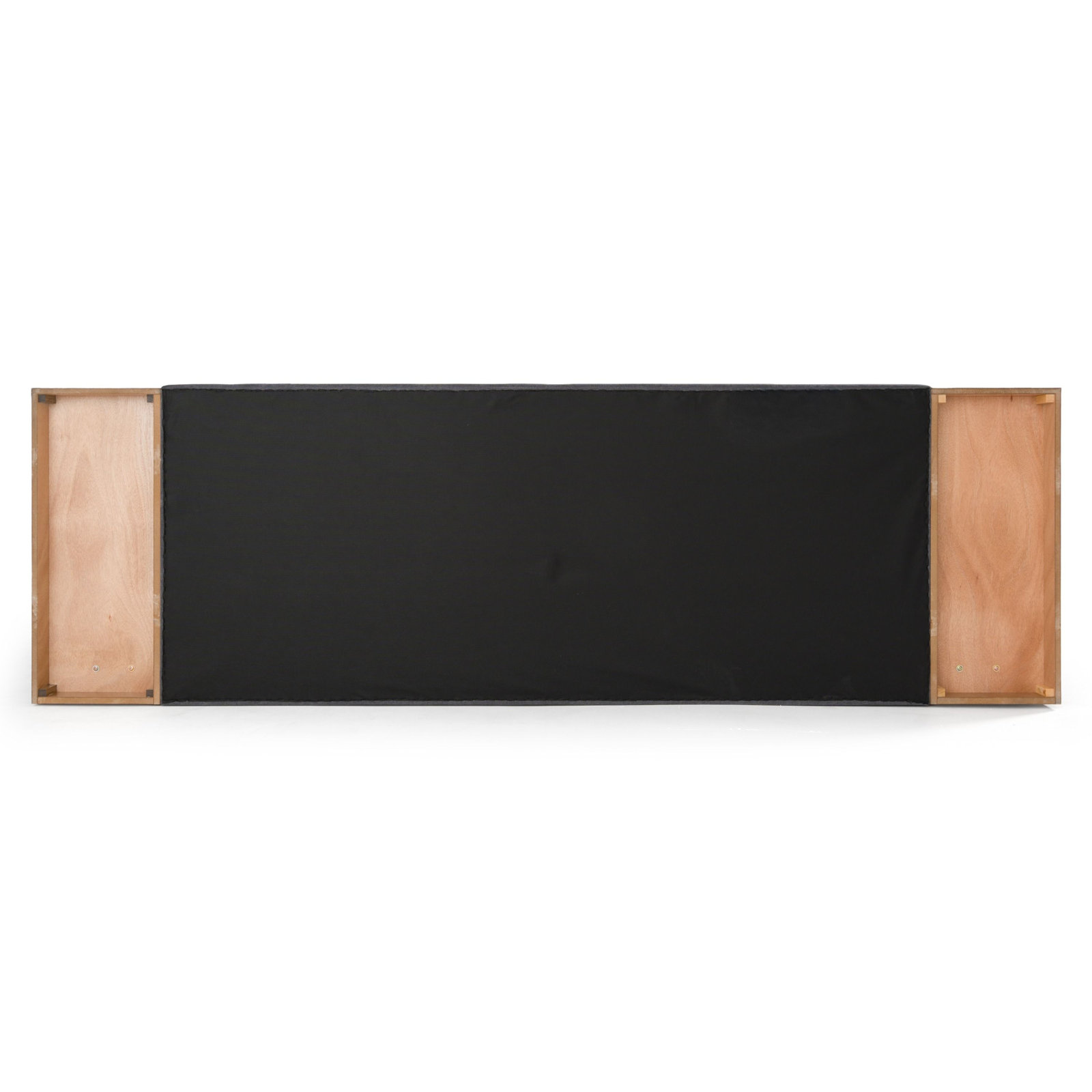Amalie Low-Profile Bed, King, Walnut