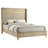 Upholstered Wingback Bed