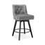 Tabouret de comptoir pivotant de 25,98 po Bianny-509784039