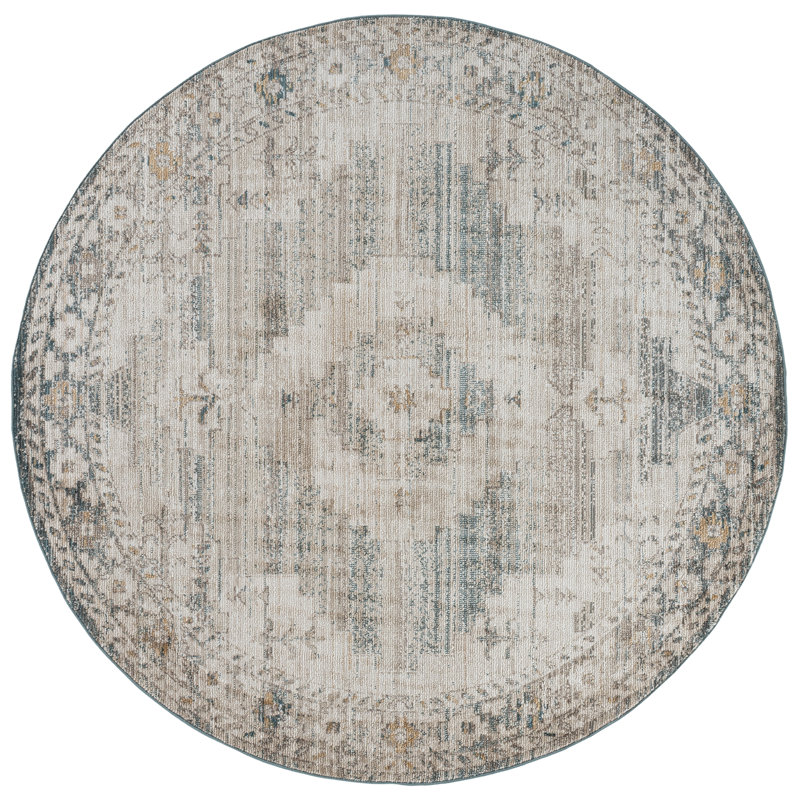 Hazel 520 Performance Oriental Rug, Round 6'