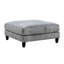 Canapé modulaire 6 pièces en velours côtelé gris 6pc