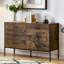 Oscar 6 Drawer 123Cm W Double Dresser-1290965709