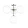 Ashleigh 4-Light Semi Flush Mount