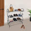 Range-chaussures en métal à 4 niveaux