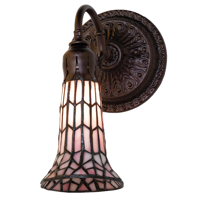 Anelly 1 - Light Armed Sconce, Pink