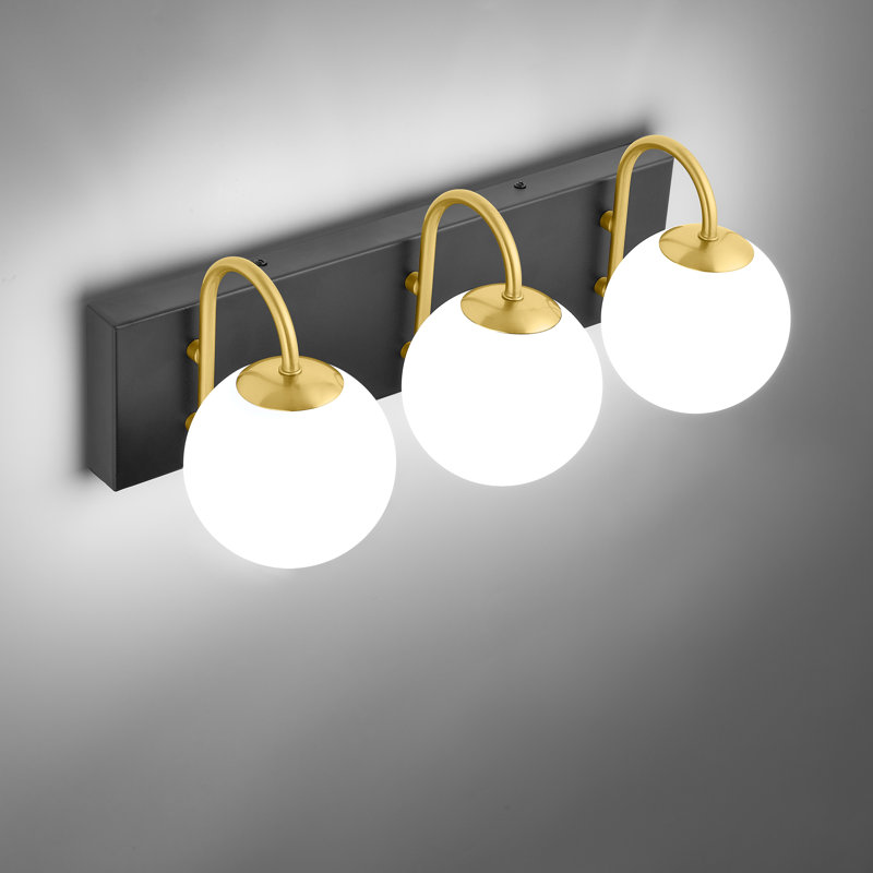 Éclairage pour meuble-lavabo 3 lumières Kayd