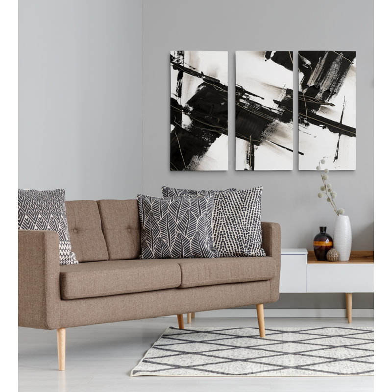 3 - Pieces, 40" H x 60" W x 1.5" D