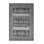 Tapis carré gris anthracite / gris / blanc Marven