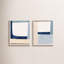 Composition in Blue by Julia Balfour - 2 Piece Picture Frame Print Set-488181282-488181470-521886522