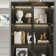 78.7'' H x 31.5'' W 5-Layer Bookcase With Glass Doors And LED Lights