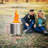 18inch Stove Smokeless-Fire-Pit with Stand 17.7"*18.1", Outdoor Firepit Wood Burning Design Removable Ash Pan | Stainless Steel Patio Bonfire | Wood & Pellet Fueled – Compact Camping&Patio Heater(Silver)