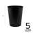 Waste Baskets Steel Open Waste Basket - 1.32 Gallons-74192515