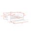 Lit de jour en bois avec tablettes de rangement, lit gigogne et station de charge-710313713-710313712